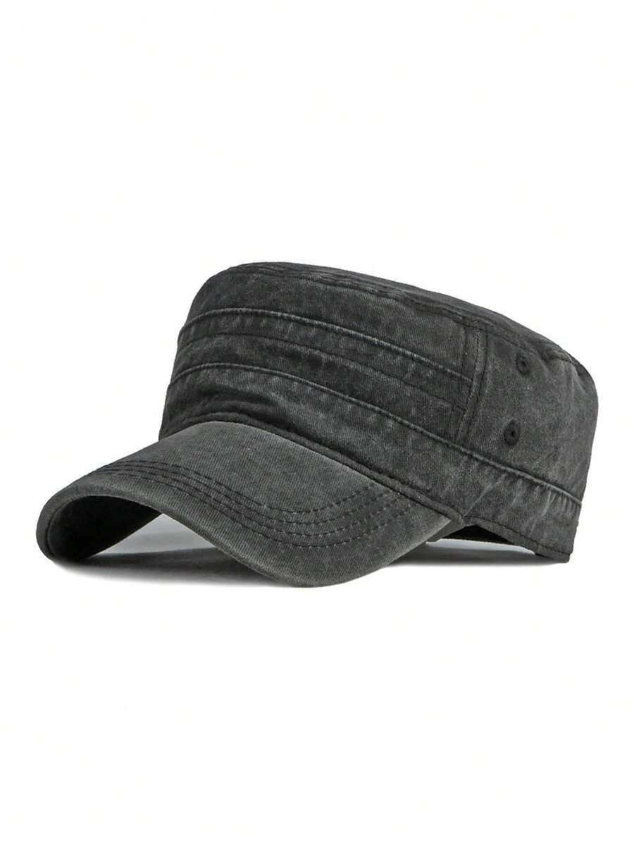 Outdoor Adventure Festival - 1Pc Unisex Casual Vintage Flat Cap