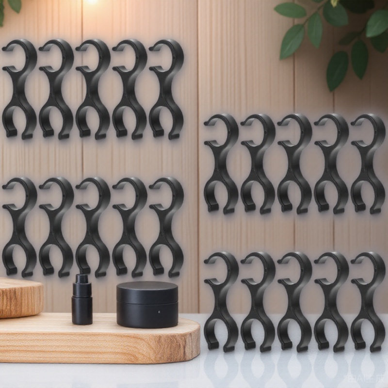 Outdoor Adventure Walks - 20Pcs Trekking Pole Clips Lightweight Plastic