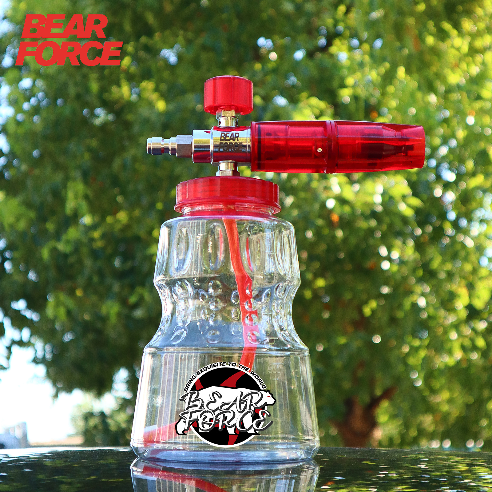 Bear Spray Clip - Pressure Washer Aluminum Foam Cannon Foam