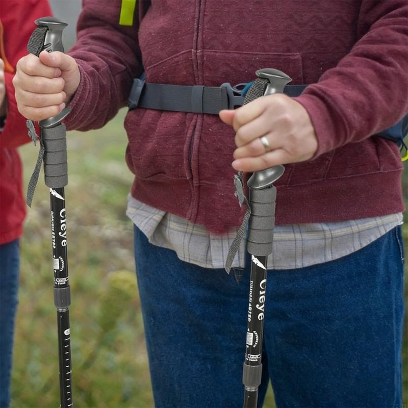 Adjustable Hiking Staff Poles  - Outdoor Adventure Walks のレビューと価格