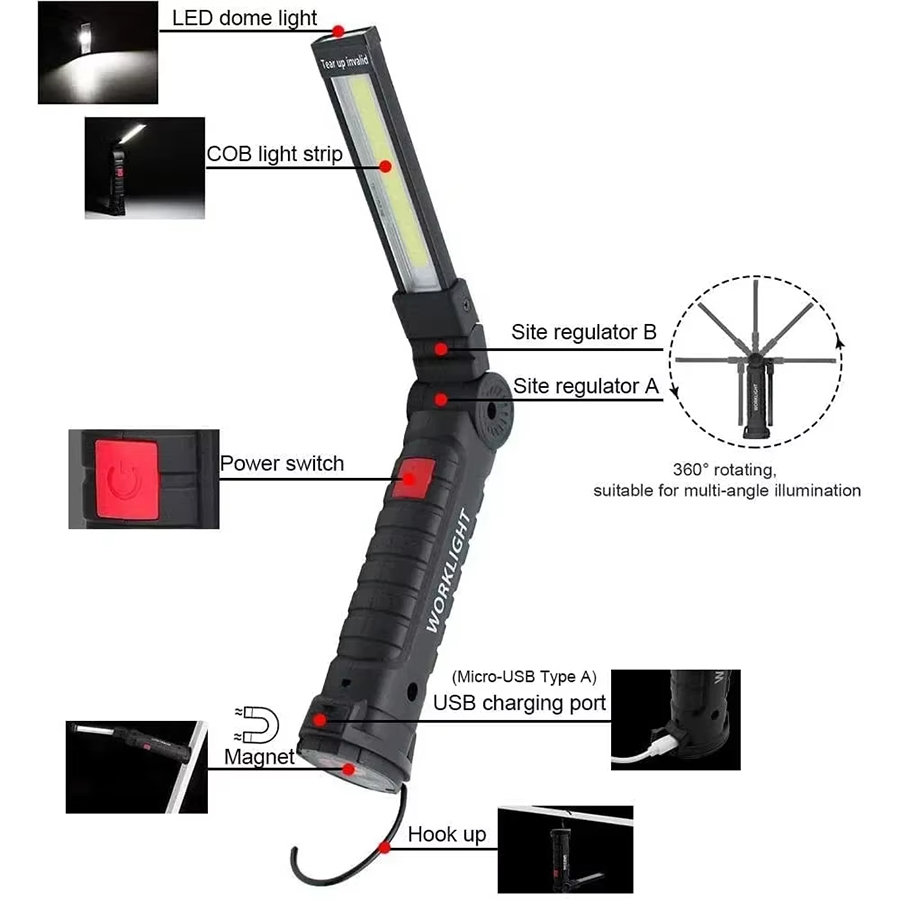 Portable LED Flashlight with M - Outdoor Adventure Trips のレビューと価格