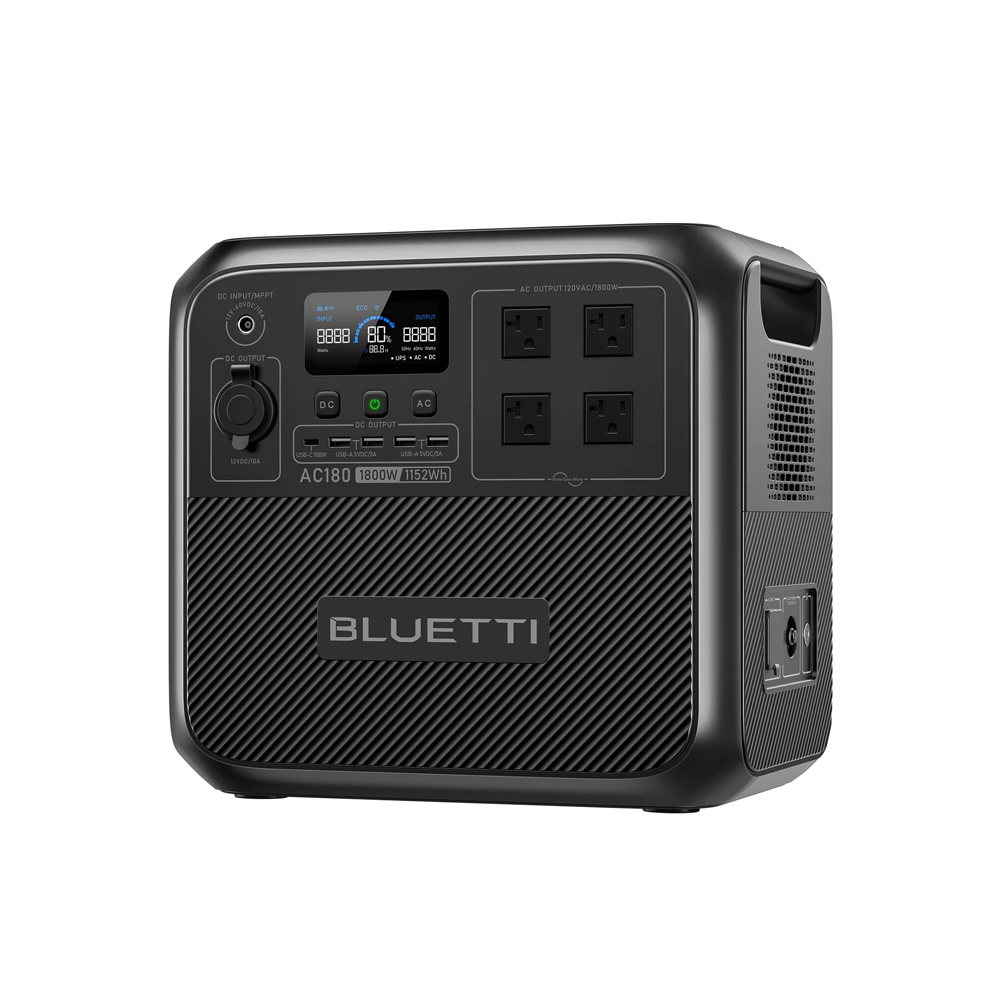 【RENEW】BLUETTI AC180 Solar Por - Outdoor Adventure Kit のレビューと価格