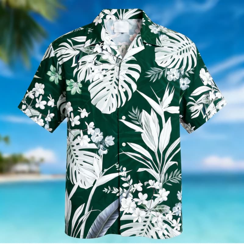 Men's Premium Hawaiian Floral  - Outdoor Adventure Vacations のレビューと価格