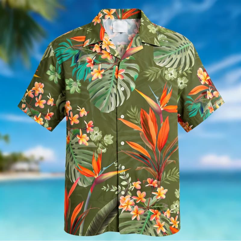 Men's Premium Hawaiian Floral  - Outdoor Adventure Vacations のレビューと価格