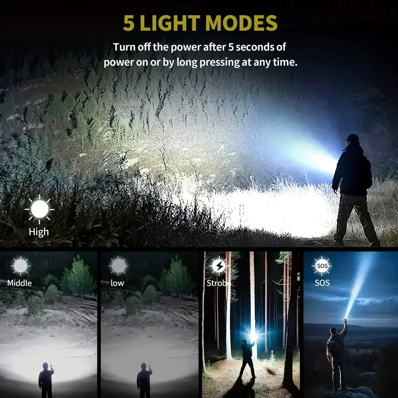 Ultra Powerful Flashlight Conc - Outdoor Adventure Trips のレビューと価格