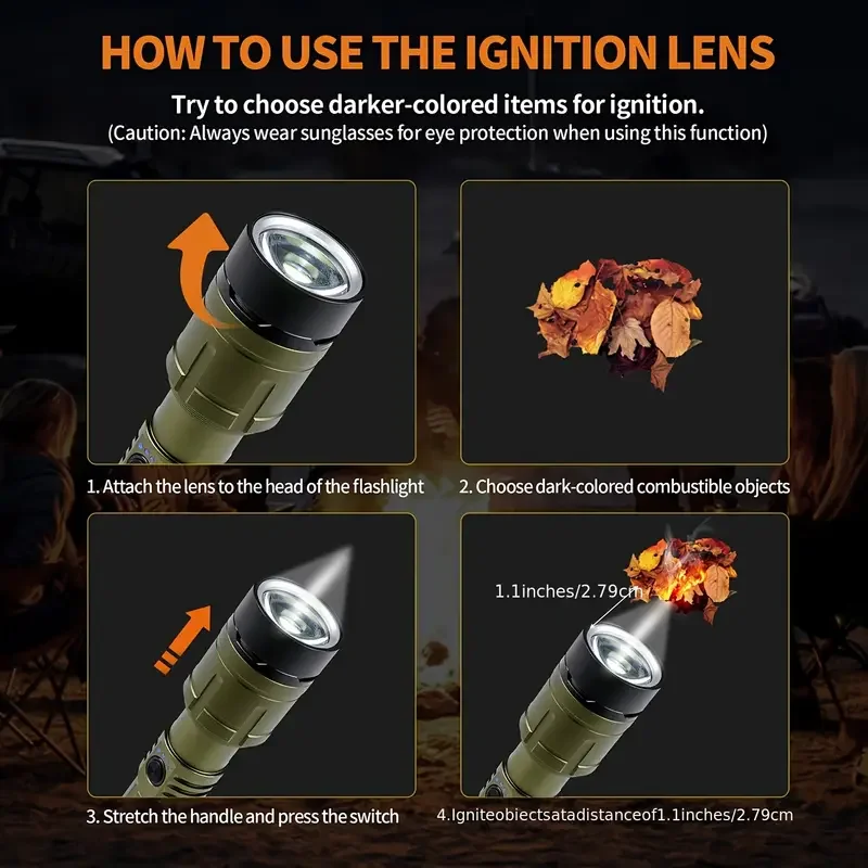 Ultra Powerful Flashlight Conc - Outdoor Adventure Trips のレビューと価格