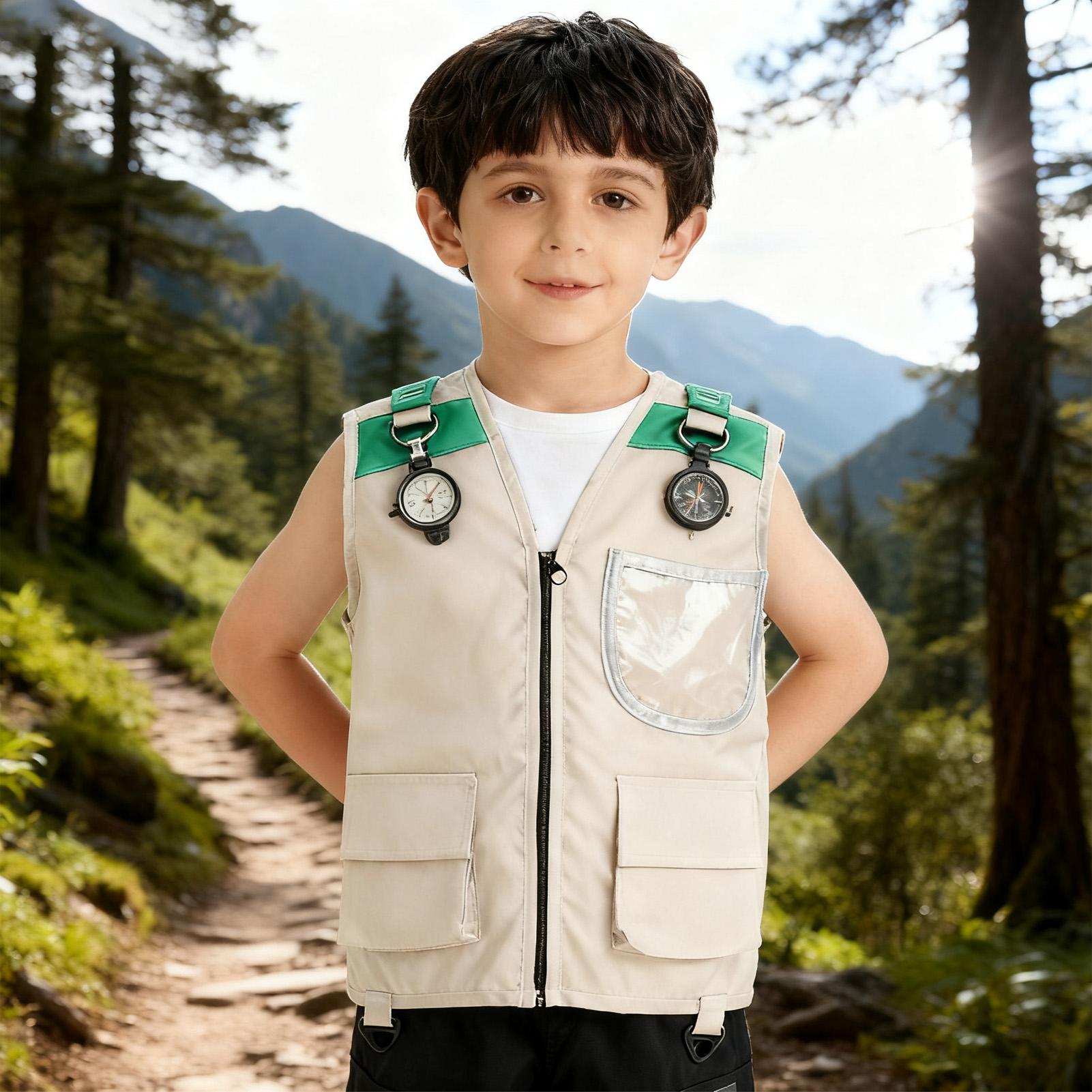 Kids Explorer Vest Costume Saf - Outdoor Adventure Kit のレビューと価格