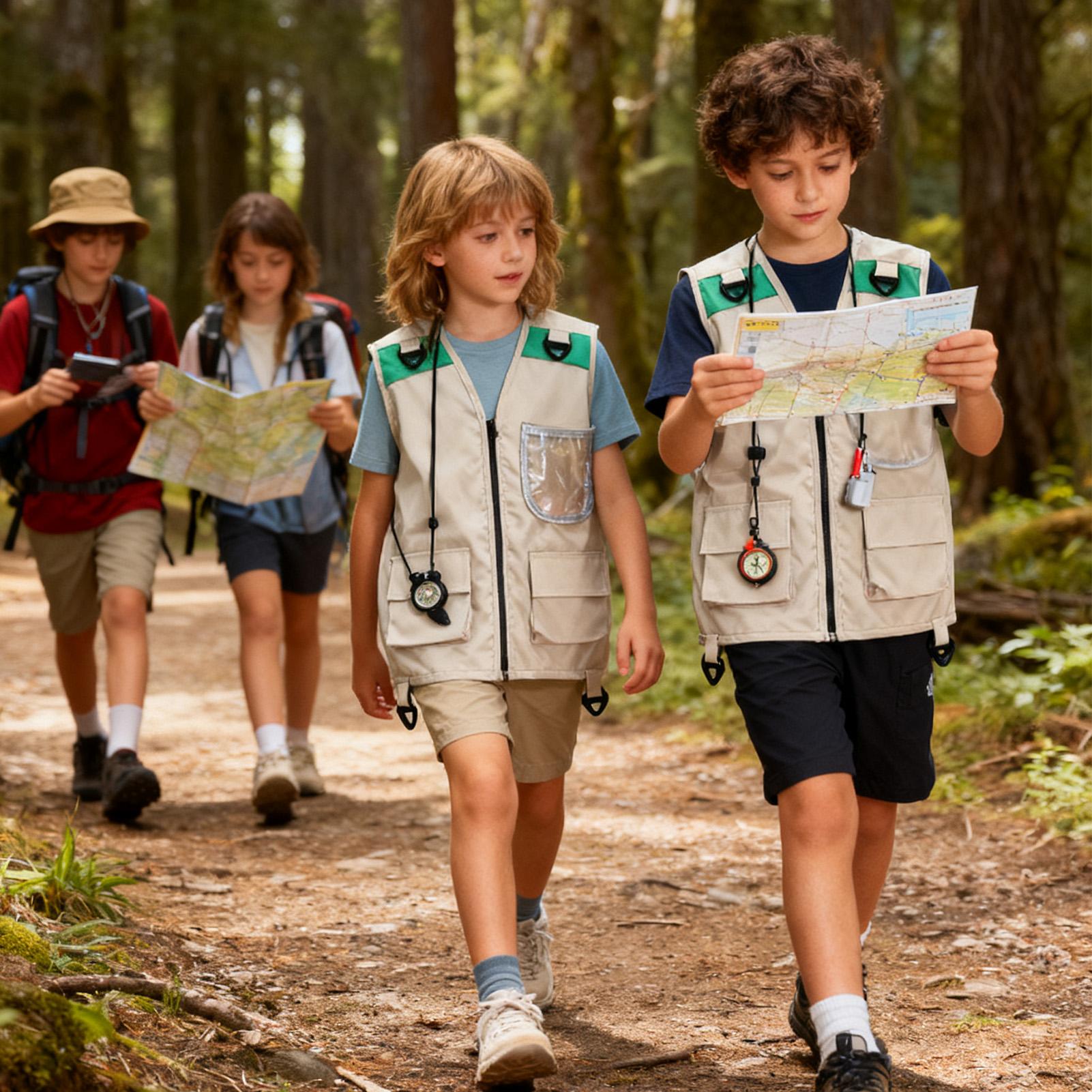 Kids Explorer Vest Costume Saf - Outdoor Adventure Kit のレビューと価格