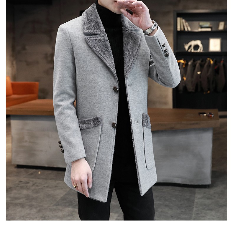 Wool Blend Coat Beige Mans Saf - Outdoor Adventure Vacations のレビューと価格