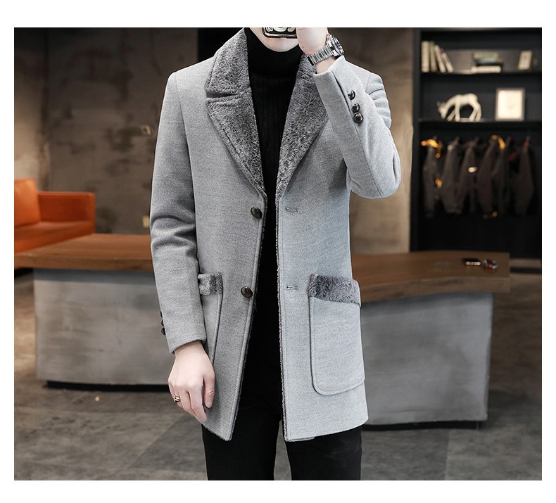 Wool Blend Coat Beige Mans Saf - Outdoor Adventure Vacations のレビューと価格