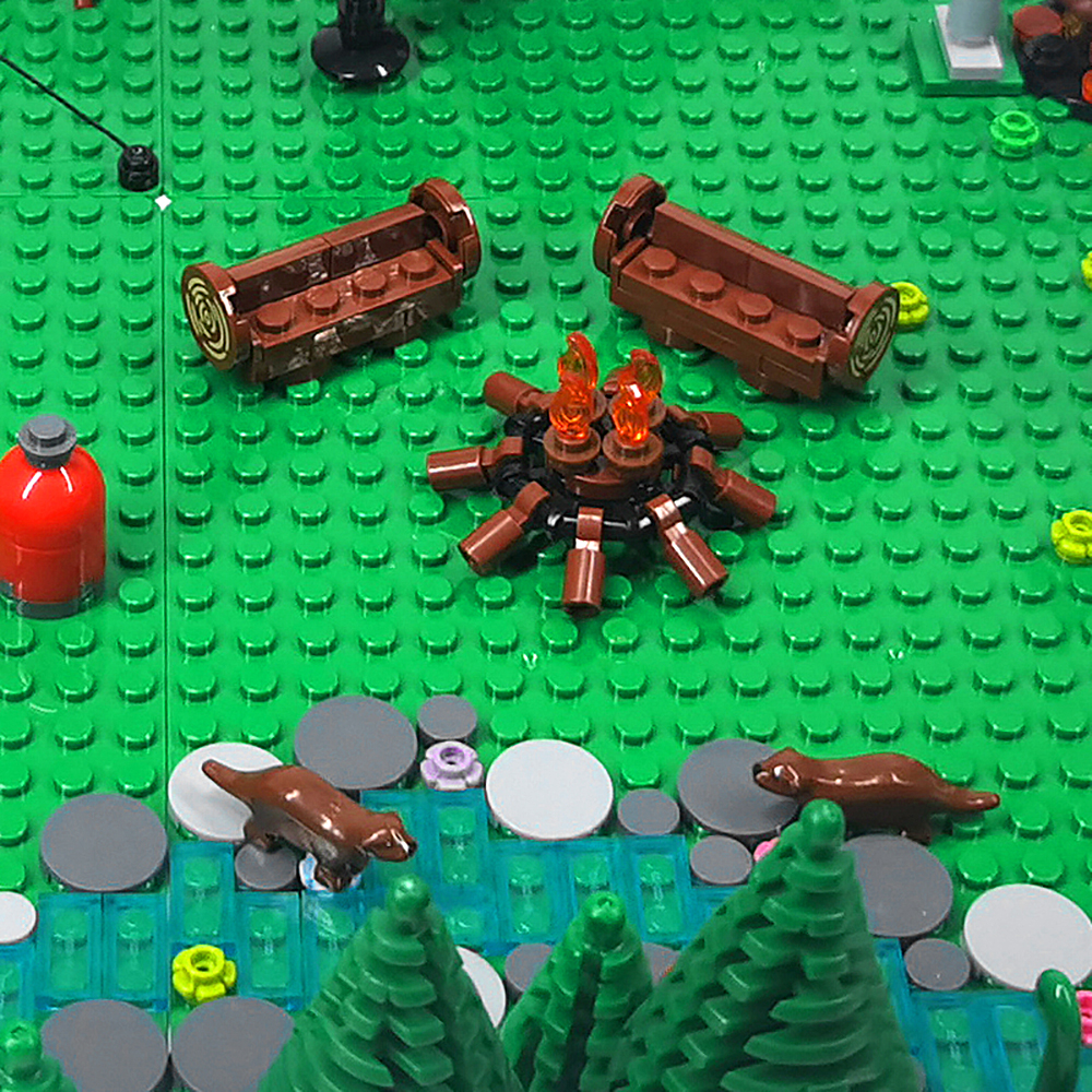 Camping Building Block Set Out - Outdoor Adventure Brand のレビューと価格