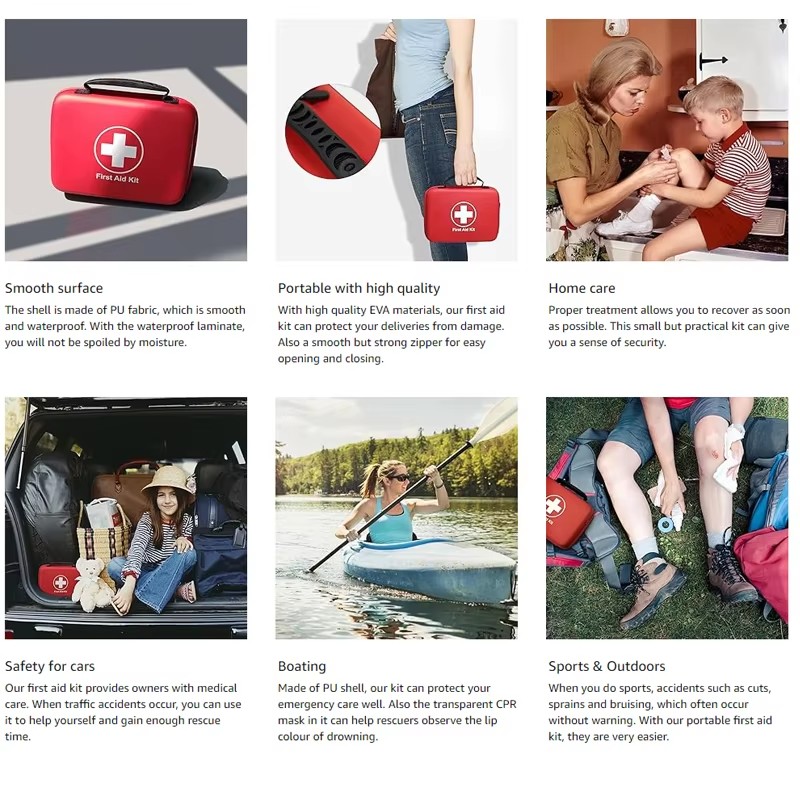 Portable First Aid Kit For Out - Outdoor Adventure Kit のレビューと価格