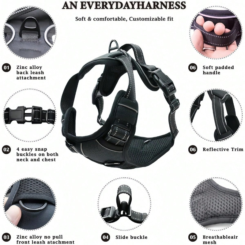 High Reflective Dog Harness Se - Outdoor Adventure Kit のレビューと価格