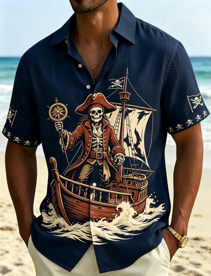 Men's Pirate Adventure Printed - Outdoor Adventure Vacations のレビューと価格