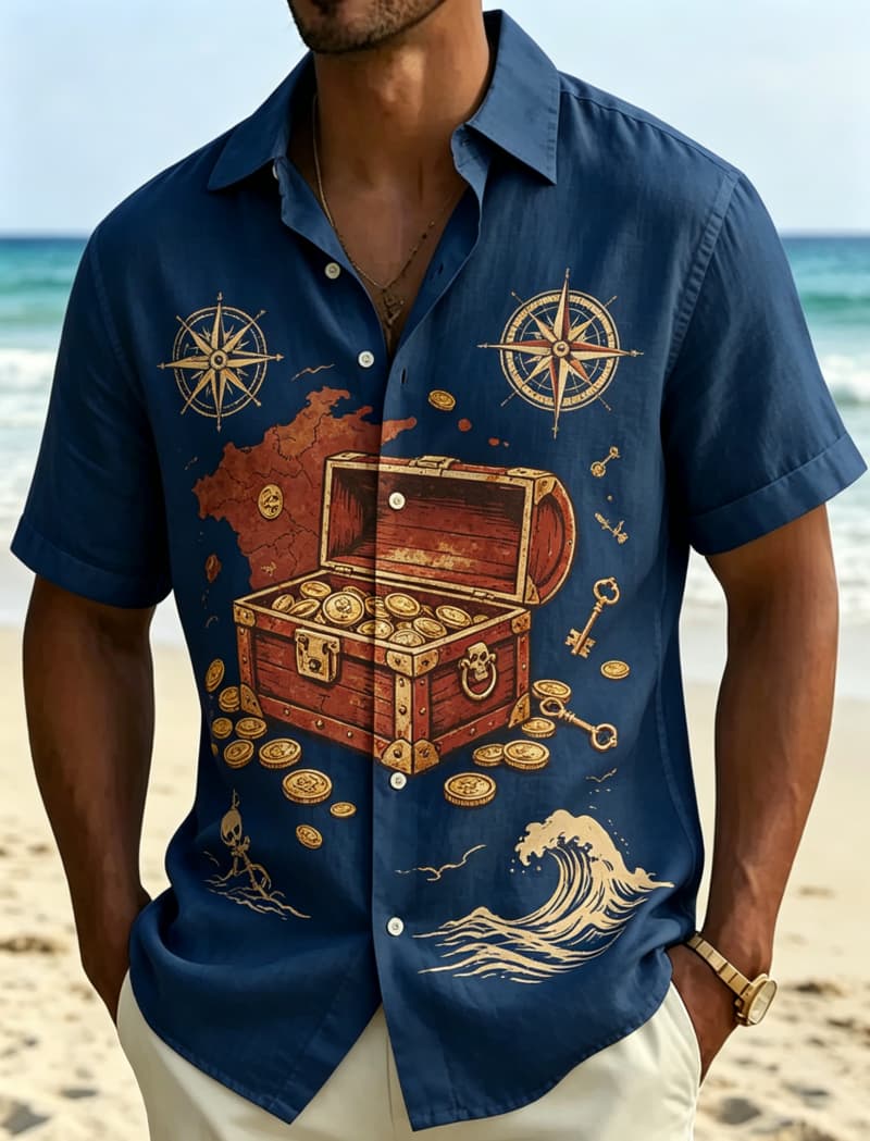 Men's Pirate Adventure Printed - Outdoor Adventure Vacations のレビューと価格