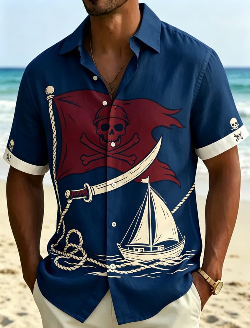 Men's Pirate Adventure Printed - Outdoor Adventure Vacations のレビューと価格
