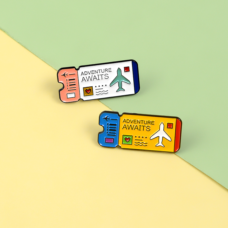 Adventure Awaits Enamel Pin Ai - Outdoor Adventure Friends のレビューと価格