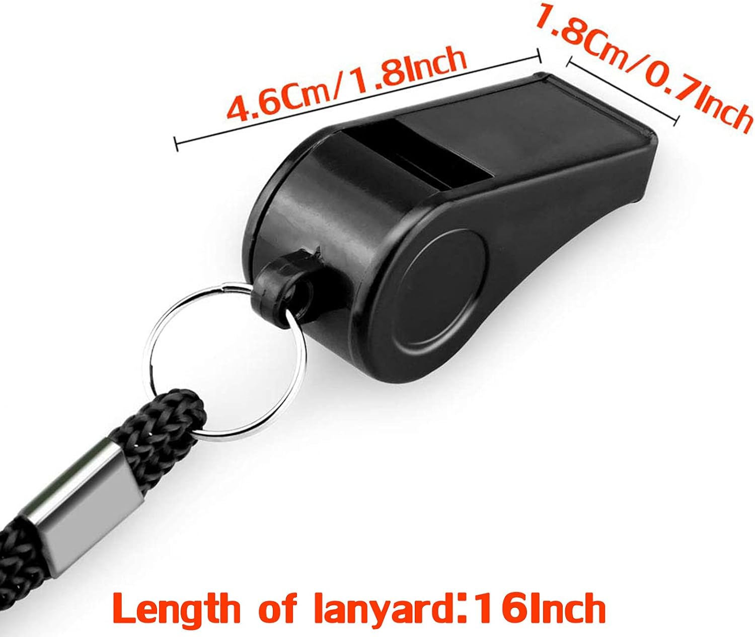 Loud Crisp Whistle with Lanyar - Emergency Whistle Pea のレビューと価格