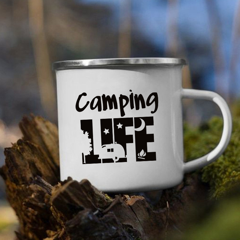 Adventure Awaits Camping Mugs  - Outdoor Adventure Friends のレビューと価格
