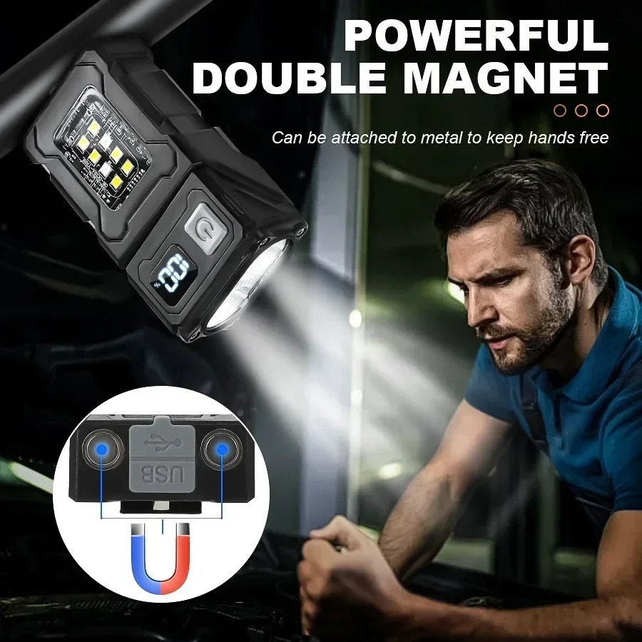 Mini USB Recharge LED Flashlig - Outdoor Adventure Trips のレビューと価格