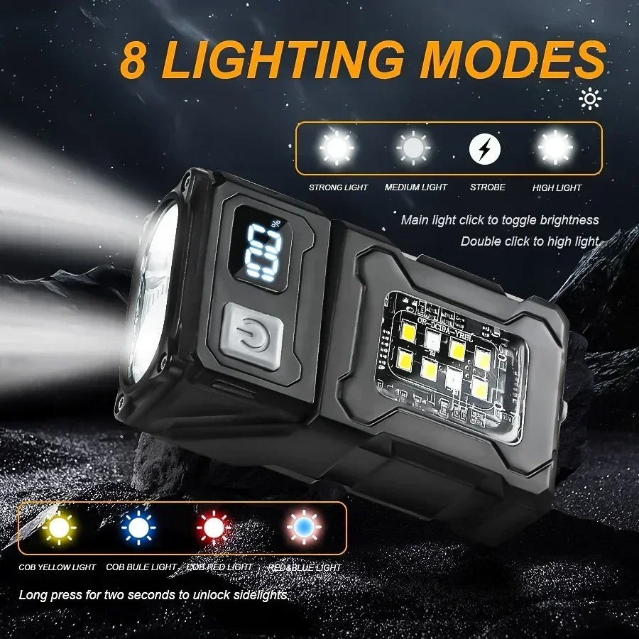 Mini USB Recharge LED Flashlig - Outdoor Adventure Trips のレビューと価格