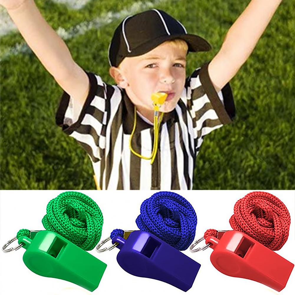 10Pcs Whistles With Lanyards L - Emergency Whistle Pea のレビューと価格