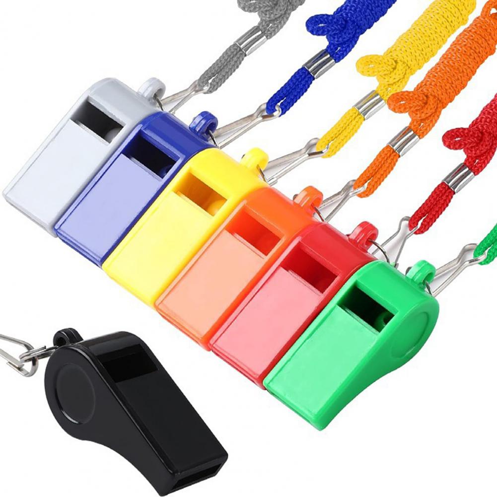 10Pcs Whistles With Lanyards L - Emergency Whistle Pea のレビューと価格