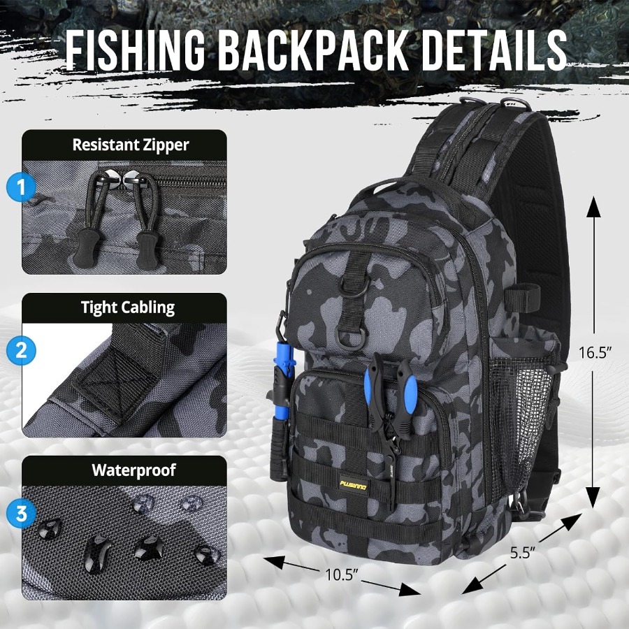 Waterproof Fishing Backpack wi - Outdoor Adventure Store のレビューと価格