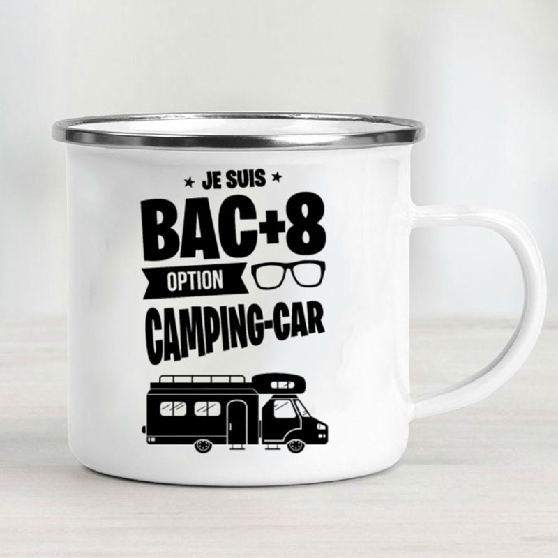 Camping Car Enamel Mug Adventu - Outdoor Adventure Festival のレビューと価格