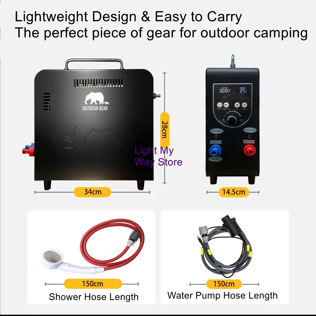 Outdoor Portable Gas Water Hea - Outdoor Adventure Trips のレビューと価格