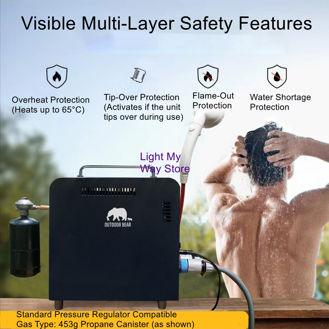Outdoor Portable Gas Water Hea - Outdoor Adventure Trips のレビューと価格