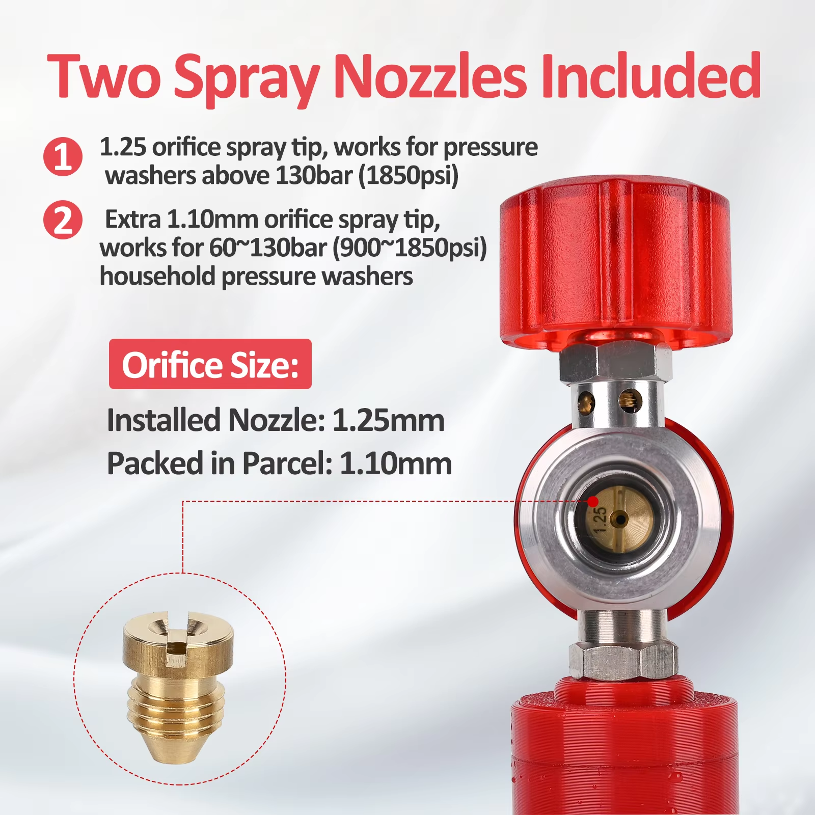Pressure Magnetic Foam Cannon  - Bear Spray Clip のレビューと価格