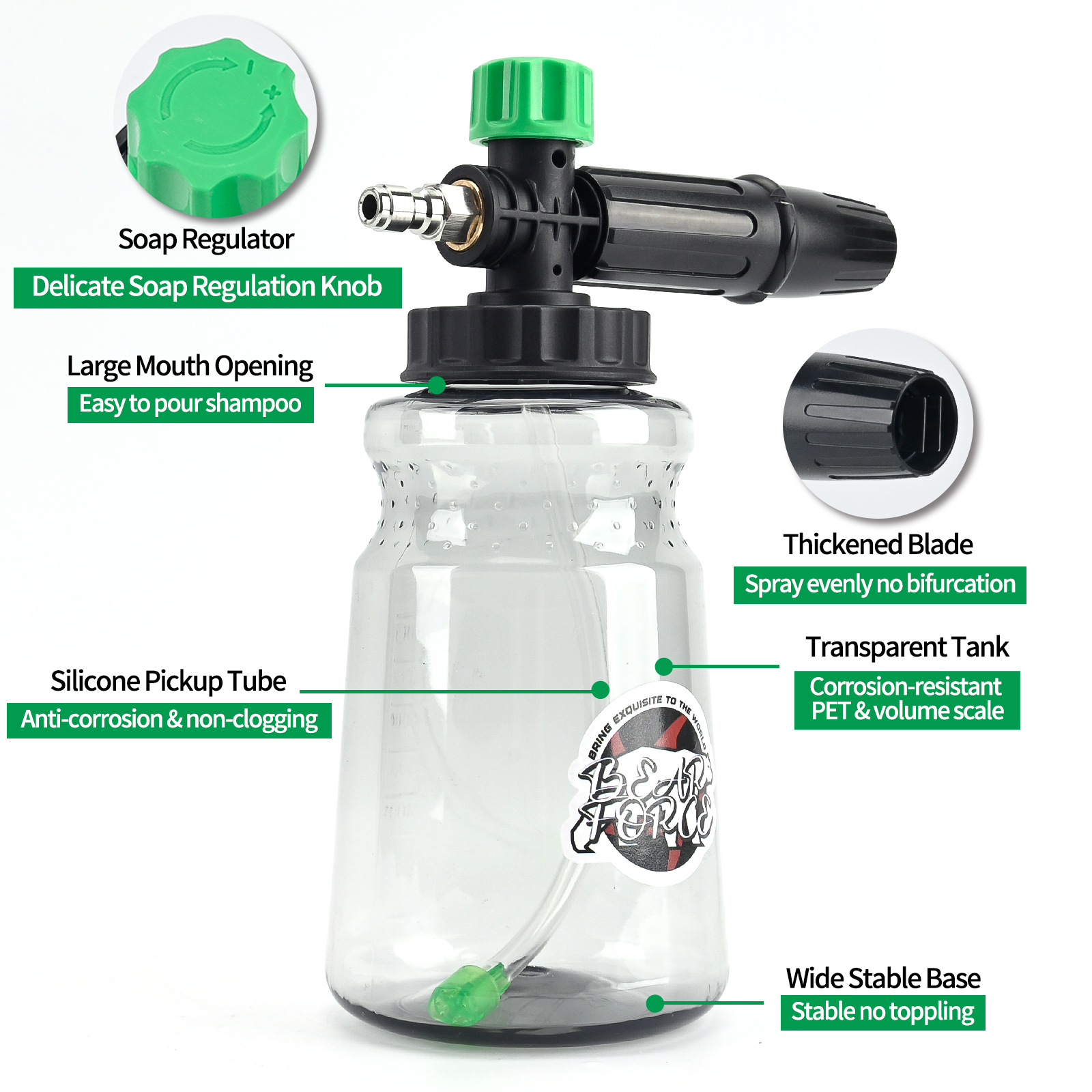 Car Wash Snow Foam Lance Foam  - Bear Spray Clip のレビューと価格