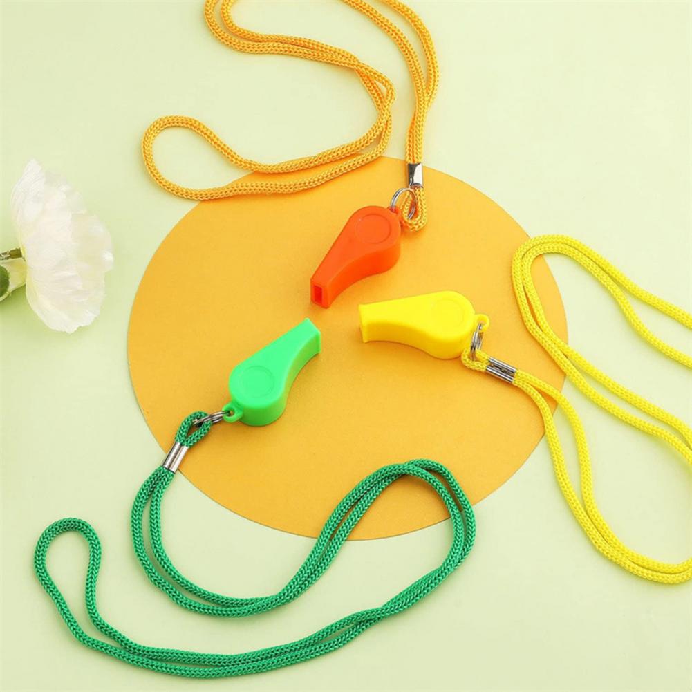 10Pcs Plastic Whistles with La - Emergency Whistle Pea のレビューと価格