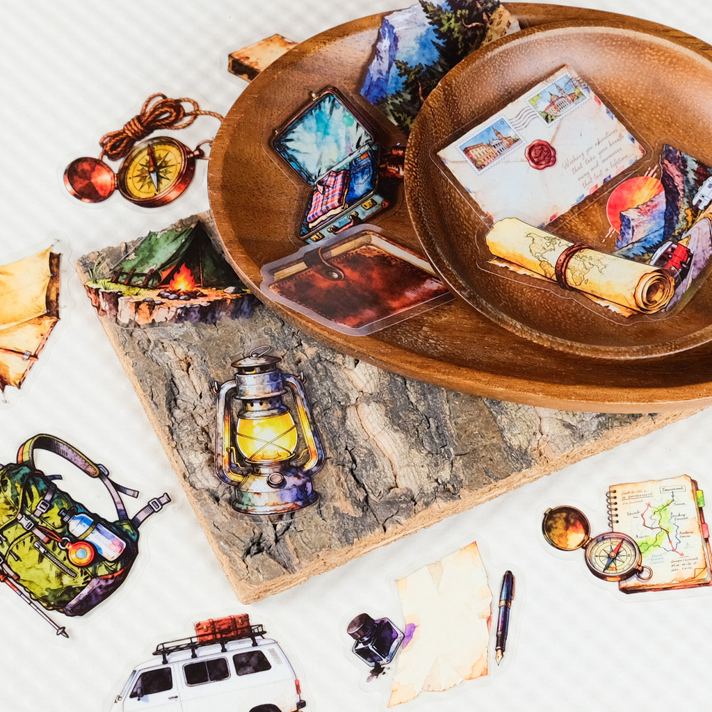 56Pcs Travel & Outdoor PET Sti - Outdoor Adventure Store のレビューと価格