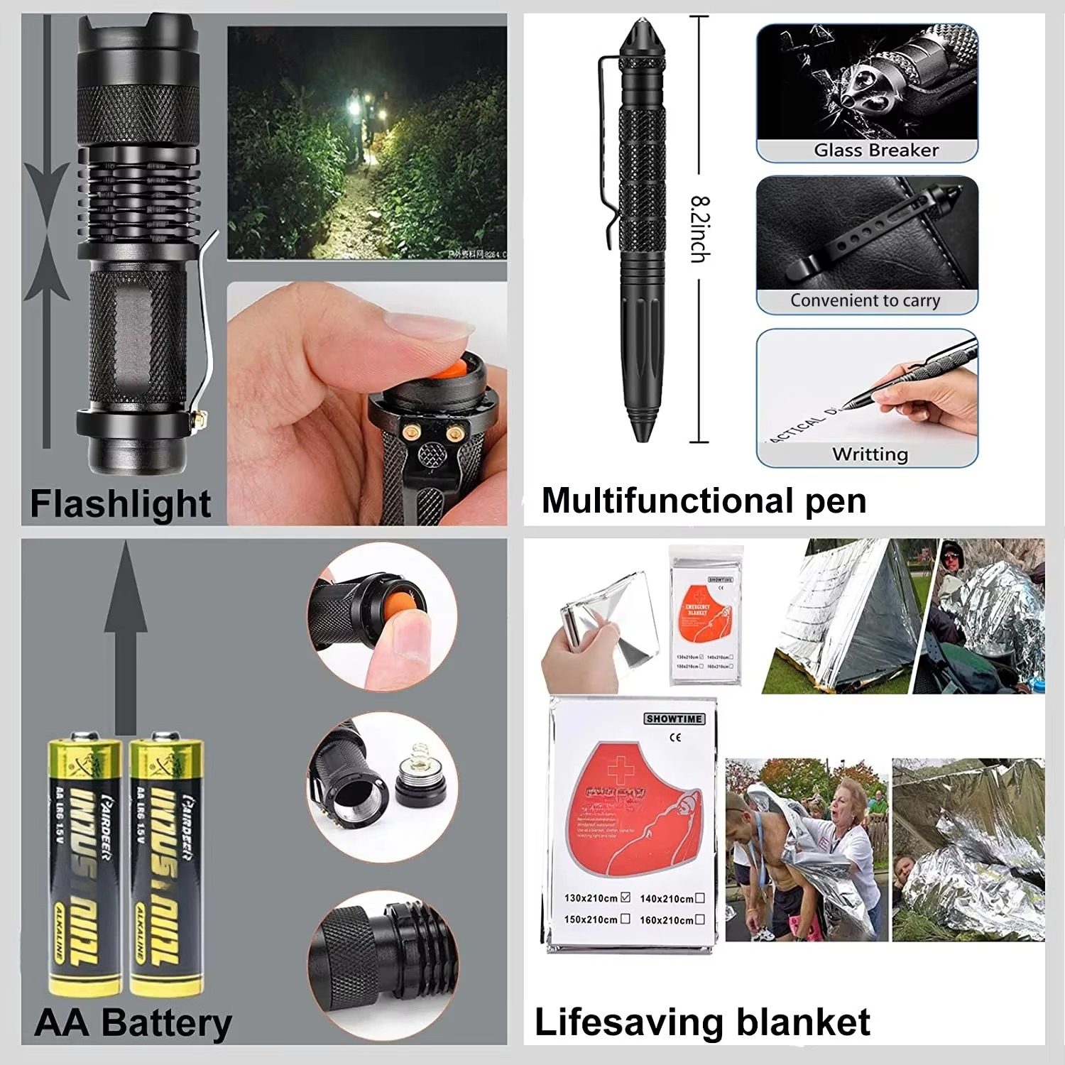 Mini Portable Survival Kit Out - Outdoor Adventure Kit のレビューと価格