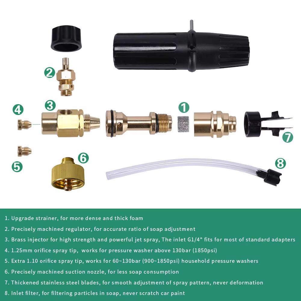 High Pressure Soap Foamer Snow - Bear Spray Clip のレビューと価格